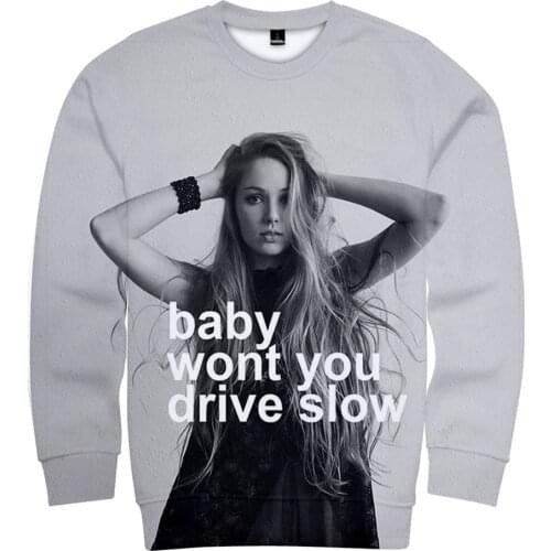 2021 Carly Paige 3D O-neck Sweatshirt Hoody Fashion Long Sleeve Sweatshirts Streetwear High-quality Casual Clothes