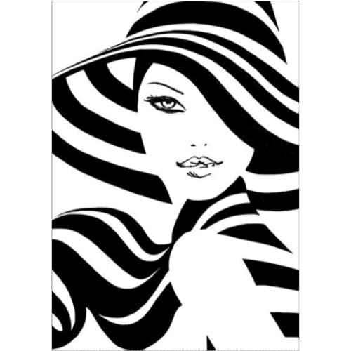 5D DIY full diamond fashion queen pattern cross stitch diamond embroidery mosaic diamond home decoration