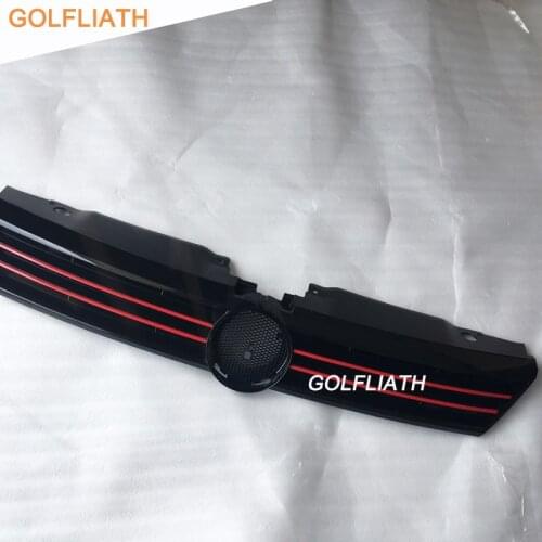GOLFLIATH Car styling ABS center grille front upper grill racing grills for VW jetta MK6 2012-2014