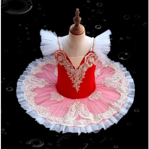Childrens Ballet tutu little swan dance practice clothes pettiskirt gauze skirt girls princess dress costumes