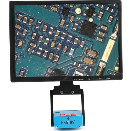 HD 30MP 1080P 60FPS 2K TF Digital Microscopio HDMI Industrial Video Microscope Camera+10.1" HD LCD Monitor For PCB Repair