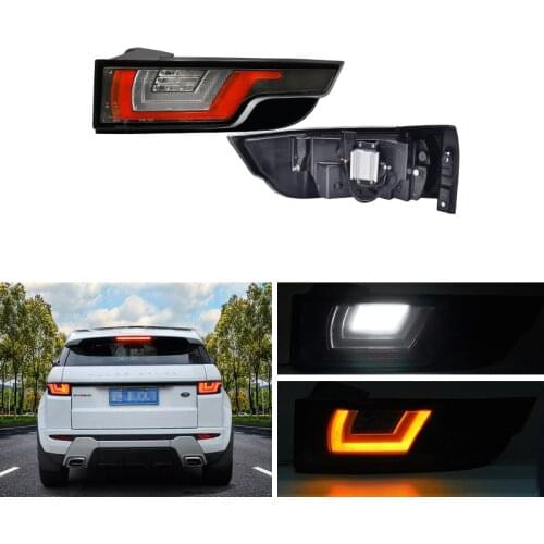 For Land Rover Range Rover Evoque 2012-2018 4-in-1 Led Tail Light Assembly Reverse/Brake/Running/ Dynamic Turn Signal Lights