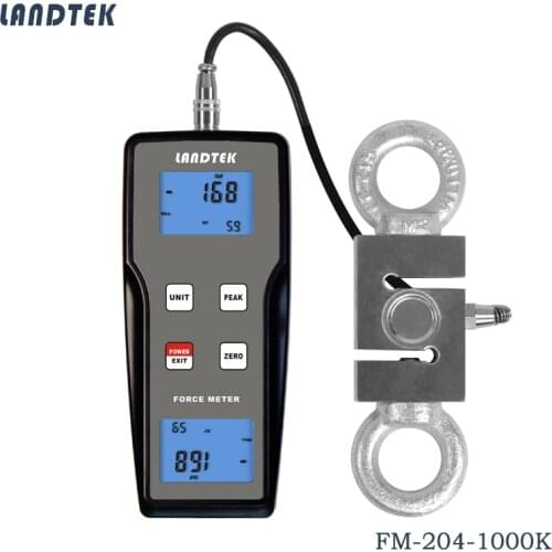 Dyno Testing Machine with Handheld Digital Force Fynamometer Push Pull Test FM-204-1000K