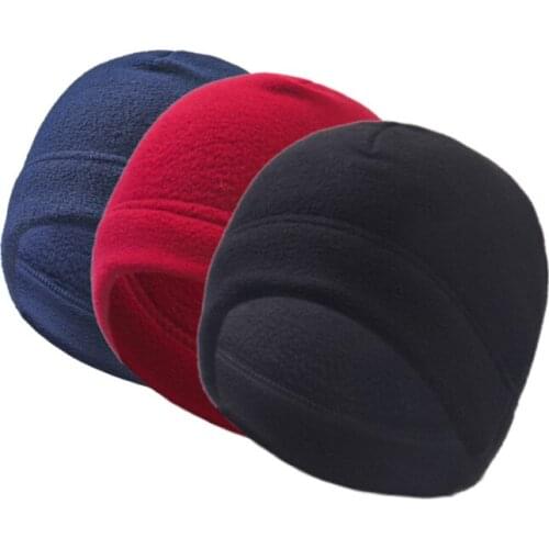 Outdoor Fleece sports Hat Men Women Camping Hiking Caps Fishing Cycling Hunting Military Tactical Cap Warm Windproof Winter Cap
