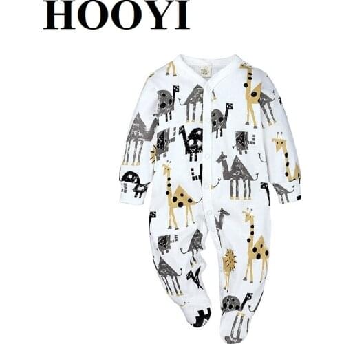 Spring Cotton Cartoon Rompers Newborn pijama Childrens jumpsuit Baby Boy Clothes Bodysuit