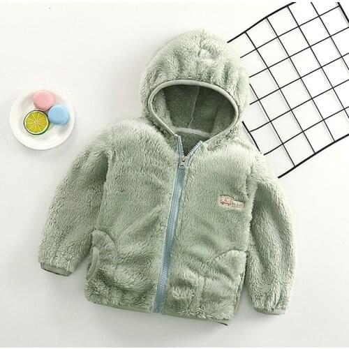 Children Winter Outdoor Fleece Jackets for Boys Clothing Hooded Warm Outerwear Windbreaker Baby Kids Thic Coats Girls Jackets