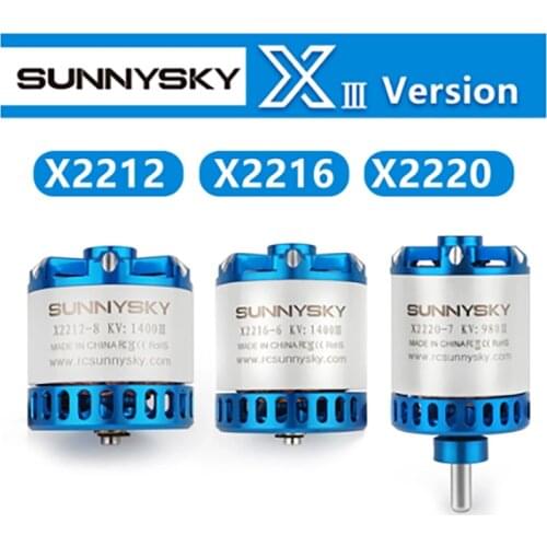 SUNNYSKY X2212-III X2216-III X2220-III 880KV 950KV 980KV 1100KV 1150KV 1250KV 1400KV 2200KV motor for RC models