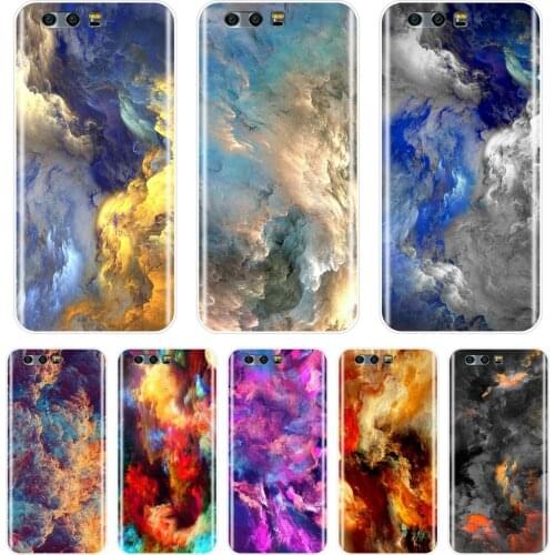 Soft Phone Case For Huawei Honor 7 8 9 10 Lite Art Colorful Silicone Back Cover For Huawei Honor 7 7S 7X 7A 7C Pro 8X MAX 10 9 8
