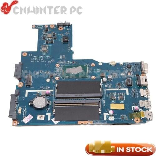 NOKOTION ZIWB2 ZIWB3 ZIWE1 LA-B092P 5B20G46118 For Lenovo Ideapad B40-70 laptop motherboard 14 inch SR1EB I7-4510U CPU