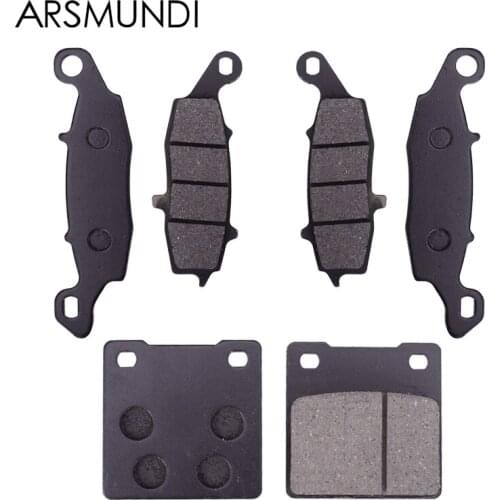 1Set Front and Rear Brake Pad For Suzuki GSX 600F 1998-2006 GSX 750F 1998-2006 GSF600 Bandit 600 2000-2004 SV650 1999-2002 77A