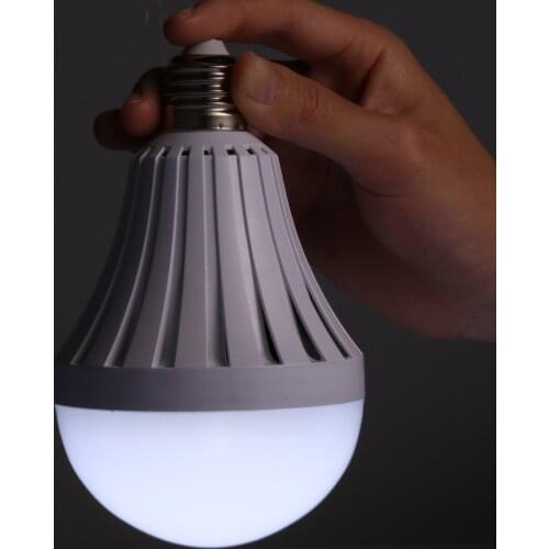 Rechargeable Led Bulbs Camping Lamp E27 85-265V Light Bulb Bombilla Battery Smart Led Lights Led Emergency Bulb Battery Powered