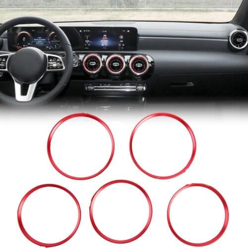 Suitable for Mercedes-Benz A B-Class CLA GLAes air-conditioning air vent decorative ring decorative paste Mercedes-Benz decorati