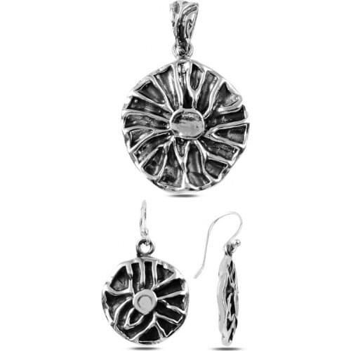 Silverlina Silver Set Without Stone
