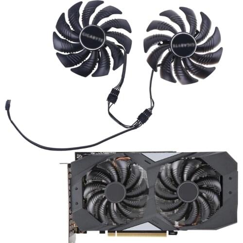 1/2pcs 88mm PLD09210S12HH 4Pin Cooling Fan for Gigabyte GeForce GTX 1660 1660Ti Graphics Card Cooler Fan