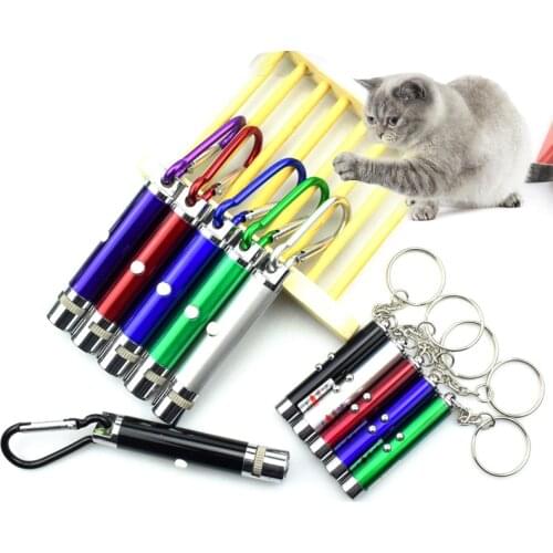 1Pc Pet Cat Teaser Toy Teasing Cat Stick Funny Led Infrared Ray Red Laser Light Interactive Training Pointer Pen Cat Accessories