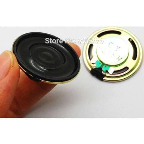 10pcs 0.5W speakers small speakers 8 ohm 8R 0.5W 0.5W8R diameter 32MM 3.2CM thick 5.2MM FREE SHIPPING