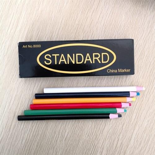 6PCS/package) chalk Tailoring pen 6 color pens Free cutting pen Draw line tool Sewing clothing design pattern making tool