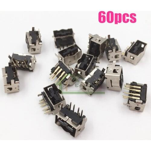 [60PC/ LOT] Power Charging Port Charger Jack Connector Replacement for Gameboy Advance SP GBA SP Game Console