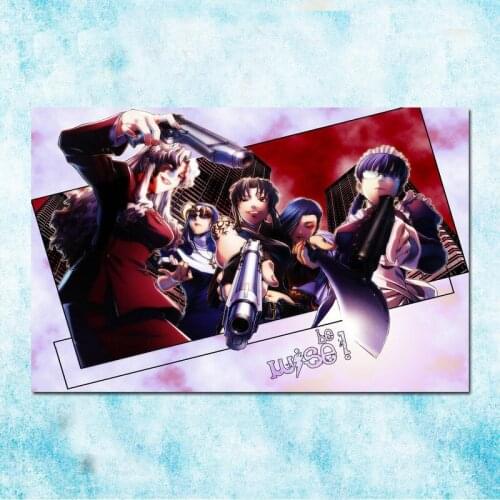 Black Lagoon Hot Game Art Silk Poster Canvas Print 13x20 inch-004