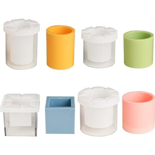 Internal Combustion Cup Candle Mold For Candle Making Windproof Candle Cup Mould Hollow Candle Holder Diy Home Decor