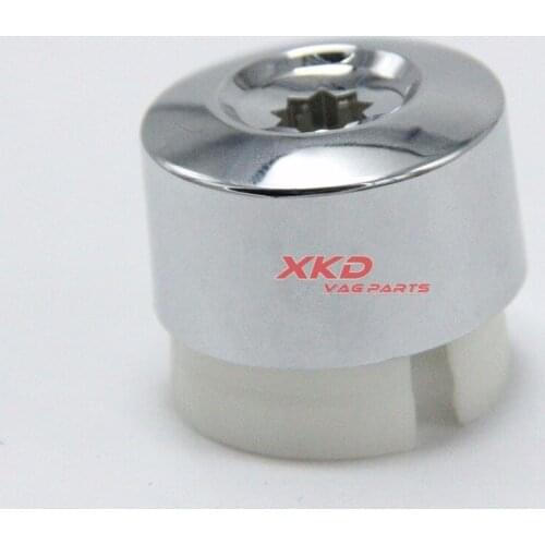 10pcs Chrome Wheel Lug Bolt Nut Cap Cover 7L6601173A for V-W T-ouareg 2003-2017 7L6 601 173 A 2ZZ