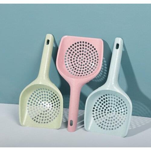 Plastic Kitten Scooper Hollow Out Non-Stick Cat Litter Shovel Cat Litter Scoop Pet Cleaning Supplies gatos Accessories