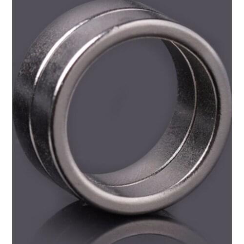 BGEKTOTH 2 Pcs Flashlight Tail Magnet Magnetic Ring 20x16x5mm #1A30283