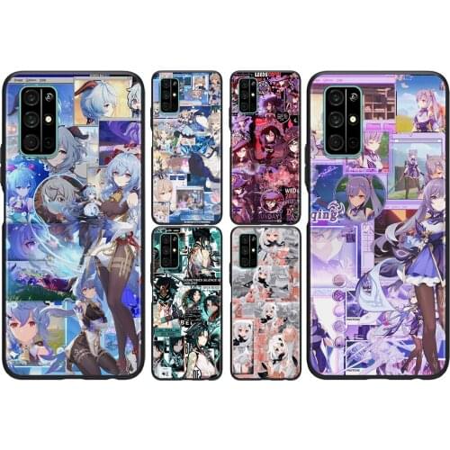 Genshin Impact For Huawei Honor 50 SE V30 View 20 V20 30i 30S 30 20S 20E 20i 20 Lite Pro Plus Soft Phone Case