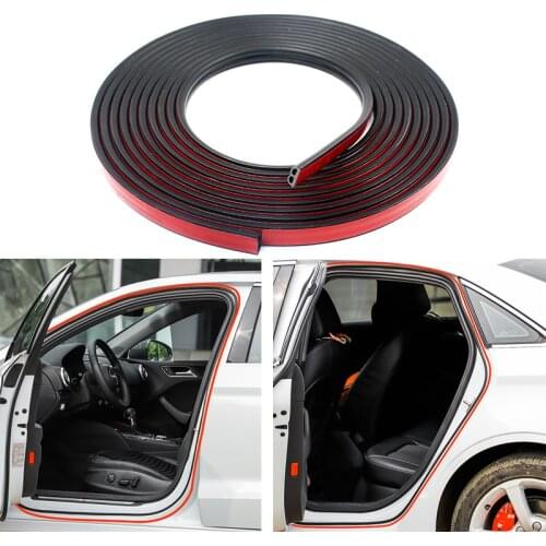 Car Door Seal Strips Sticker Sound Insulation Sealing For Hyundai solaris accent ix35 i20 elantra santa fe tucson getz
