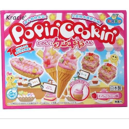 Japanese popin cook ,DIY handmade icecream happy kitchen