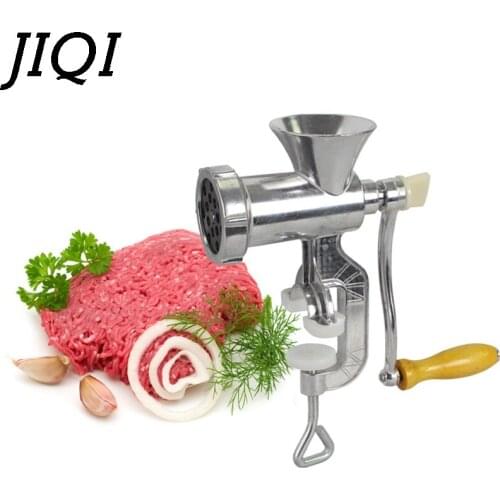 Manual Meat Grinder Slicer Gadgets Mincer Sausage Stuffer Filler Pasta Maker Table Hand Crank Vegetable Noodle Pressing Cutter