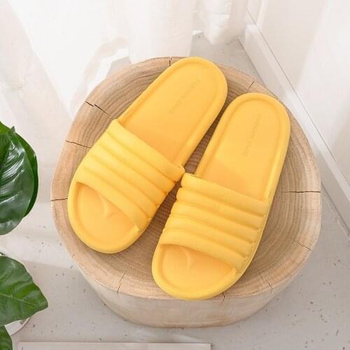 Unisex Summer Non-slip Slippers Shoes Bathroom Slipper Lovers Indoor Sandals Fashion Home Slippers Floor Flip Flops