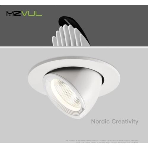 LED Downlight 220V110V Spot LED downlight Dimmable 7W 10W 12W 15W Recessed in LED Ceiling Downlight Light Cold Warm white Lamp