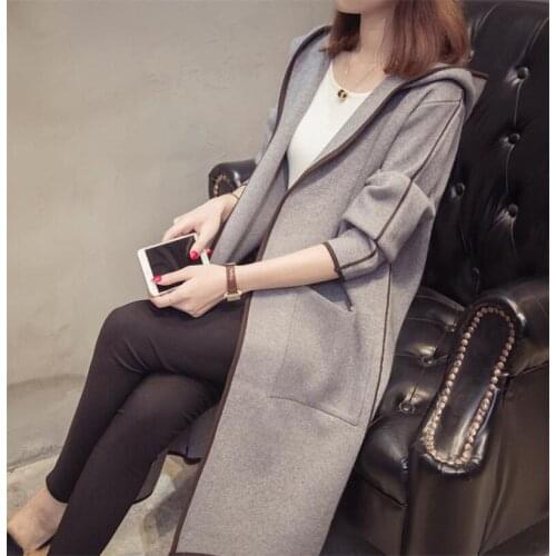 Womens Windbreaker Hooded Coat Top Fashion Casual Medium Length Loose Plush Windbreaker Coat Spring Autumn Fashion Loose Windbr