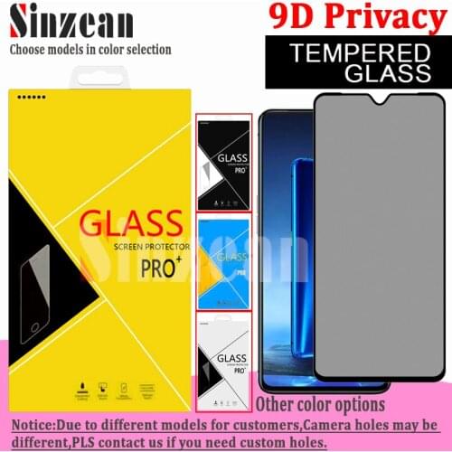 100pcs For Samsung M10/M20/M30/M50/M12/M32/M42/M62/M10S/M20S/M11/M21/M51 9D Full Glue Privacy Tempered Glass Screen Protector