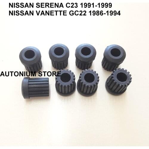 1 Set 8 Pcs Rear Leaf Spring Rear Bushing Bushes for Nissan Vanette Serena 55046-7C903 55046-G8300 55046-G2500