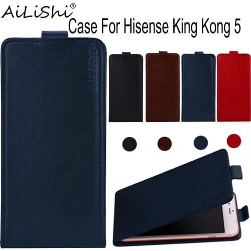 AiLiShi Case For Hisense King Kong 5 Luxury Flip Top Quality PU Leather Case Exclusive 100% Phone Protective Cover Skin+Tracking