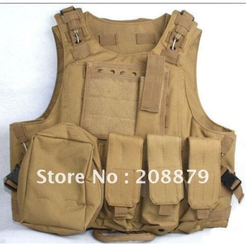 Free Shipping Tactical Vest / CS Equipment / WG Equipment Steel Wire Amphibious Vest Outdoor Riding Vest