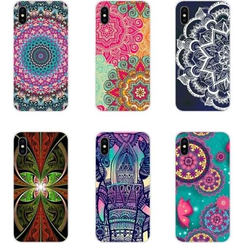 Mobile Phone Shell Covers abstract psychedelic Mandala For Samsung Galaxy J1 J2 J3 J4 J5 J6 J7 J8 Plus 2018 Prime 2015 2016 2017
