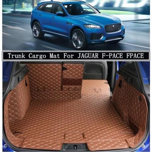 For JAGUAR F-PACE FPACE 2016 2017 2018 2019 2020 Full Rear Trunk Tray Liner Cargo Mat Floor Protector Foot Pad Mats