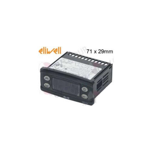 Electronic controller ELIWELL type EWPlus 974 mounting measurements 71x29mm 230 V voltage AC NTC