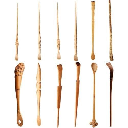 Exquisite Bamboo Gongfu Tea Utensil Tool Tea Scoop Spoon Handmade New