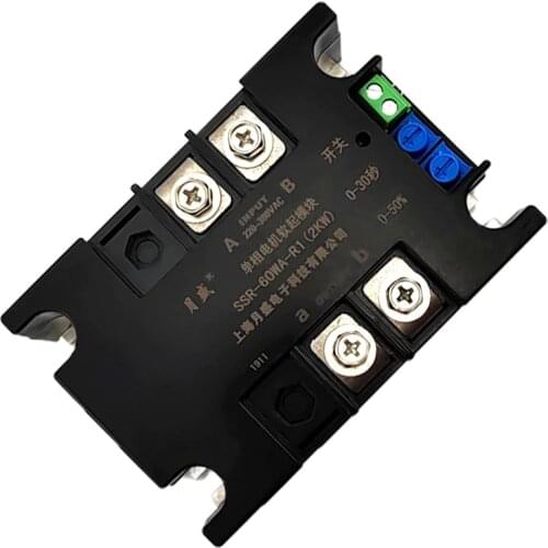 Motor soft starter module controller 220V single-phase2KW4KW6KW8KW motor online soft starting fan pump pressure reducer conveyor