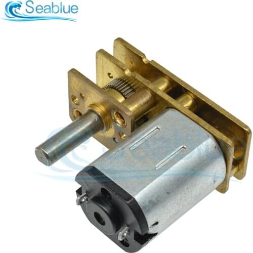 GA1024-N20 DC 3V 6V 12V Micro Speed Gear Motor Reduction Metal Gearbox 10 15 20 30 40 50 60 100 150 200 300 400 500 600 1000RPM