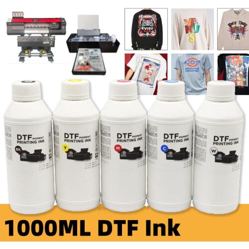 Free Shipping 1000ML DTF Ink Kit Film Transfer Ink For Direct Transfer Film Printer For Printer PET Film Printing And Transfer