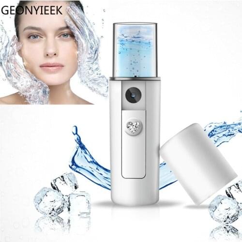 Face Steamer Portable Nano Face Sprayer Humidifier Mist Atomization Moisturizing Sprayer USB Charging Maquina de Facial