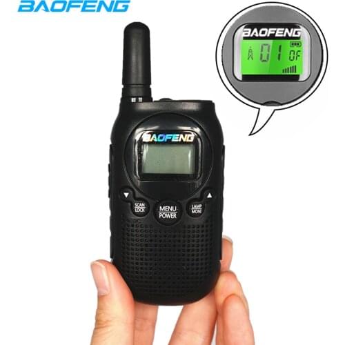 MINI Walkie Talkie Baofeng T6 FRS PMR Handheld Two-Way Radio BF-T6 For Kids Toy Ham Radio FM Transceiver Woki Toki BFT6