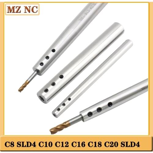 Seismic resistance 1/8 C8 SLD4 C10 C12 C16 C18 C20 SLD4 6mm 8mm 10mm 12mm slim collet chuck for CNC machine lathe deep process