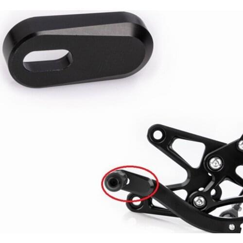 Universal Motorcycle CNC black Footpeg Shift Lever Extension 3cm 1pair for YAMAHA MT09 for KAWASAKI for DUCATI for BMW for HONDA