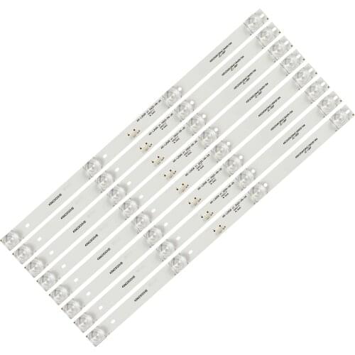 1Set=8PCS 410mm LED Backlight 4 Lamps MS-L2006 MS-L2327 V1 CC02500D410V02 For 50M2PLUS LE8815A LED50HD520 LED50XSX5208 LE-8815B